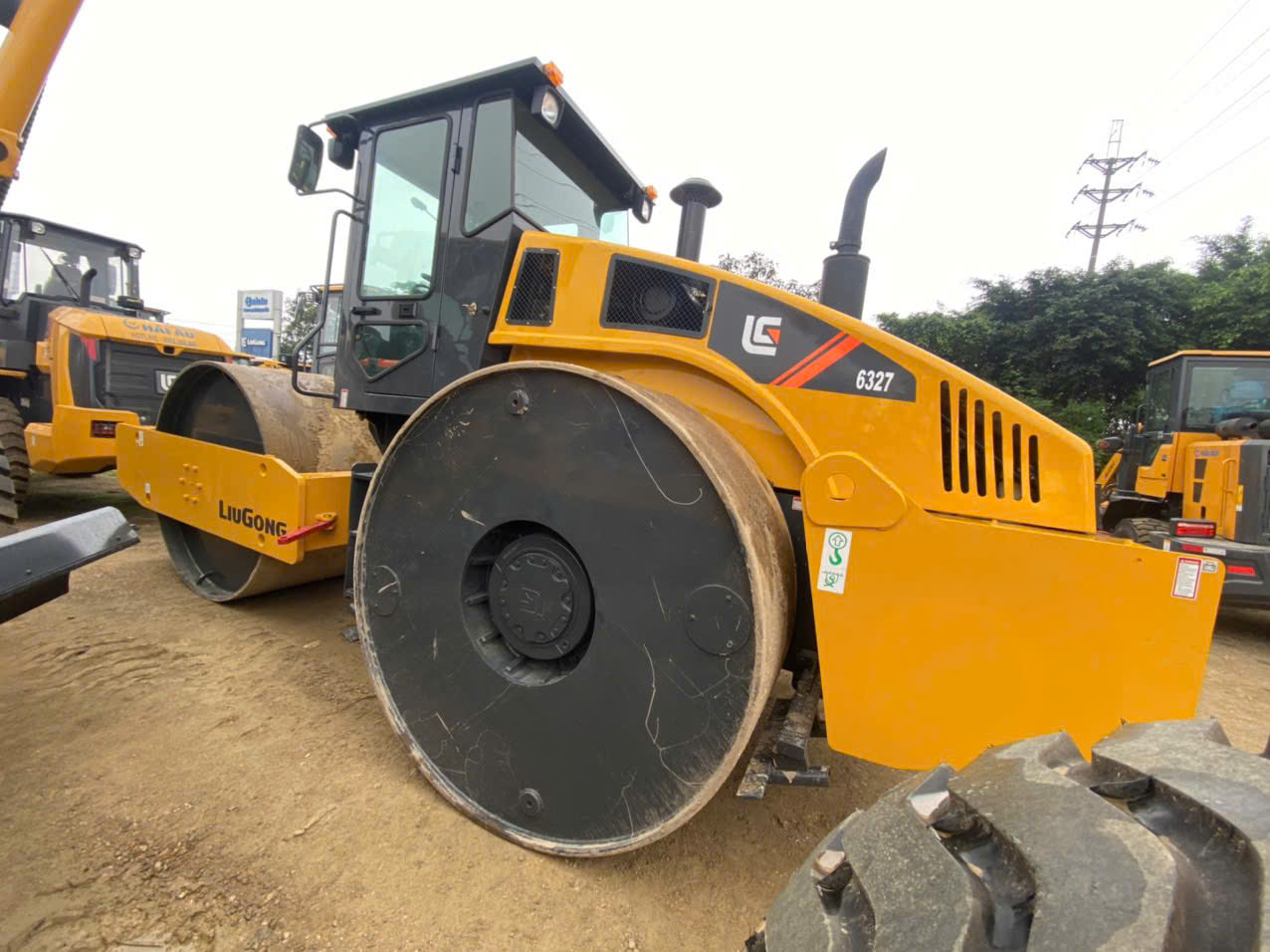 MÁY LU TĨNH 3 BÁNH THÉP LIUGONG CLG6327